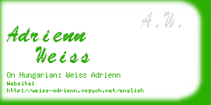 adrienn weiss business card